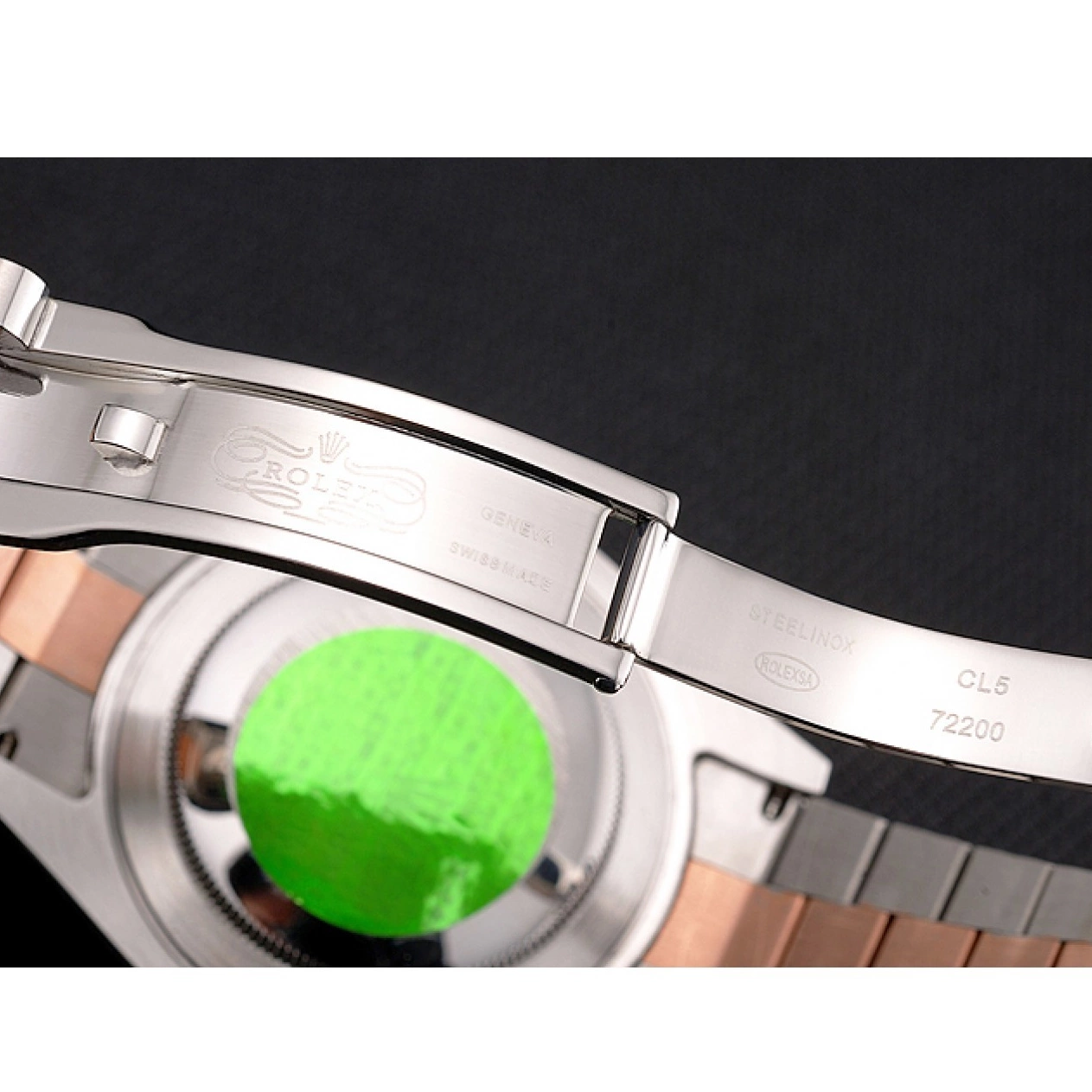 Best AAA Replica Sites Case Datejust Steel Gold Rose White Two Swiss Tone Bezel Dial Bracelet Rolex Stainless 0630